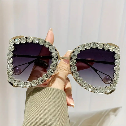 Rhinestone Butterfly Sunglasses