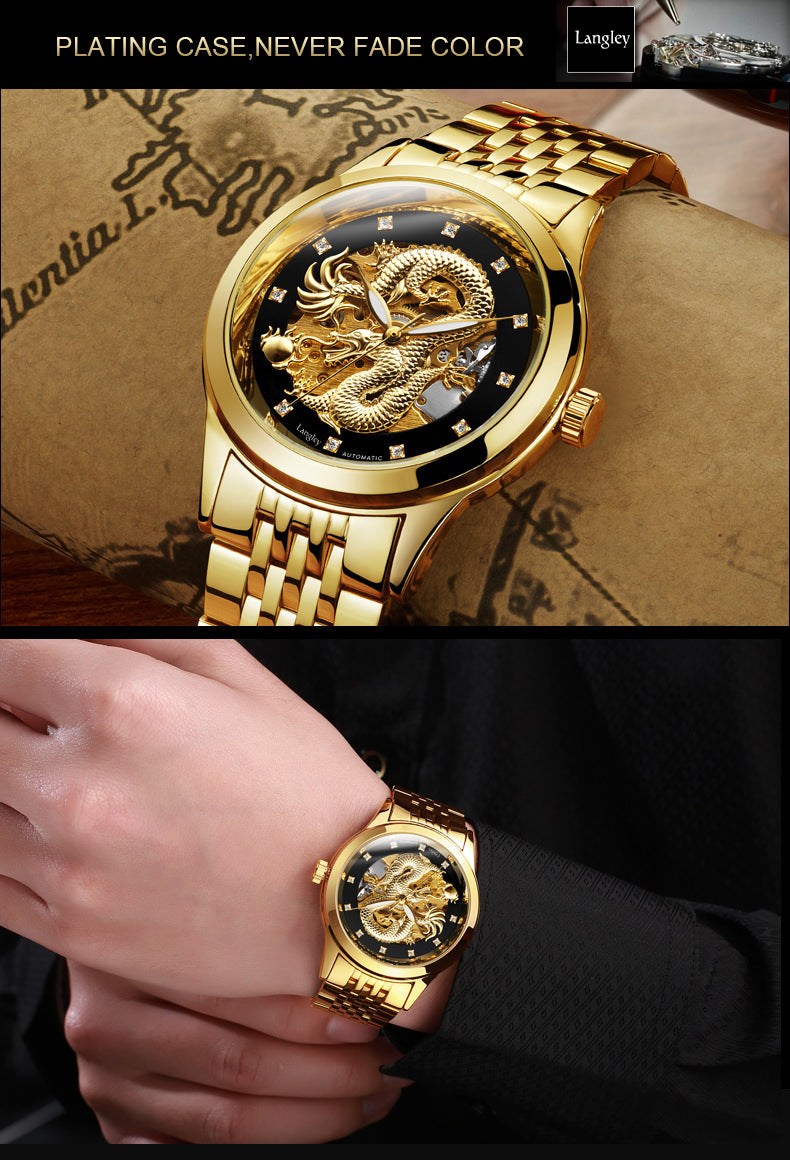 Golden Handcraft Watch